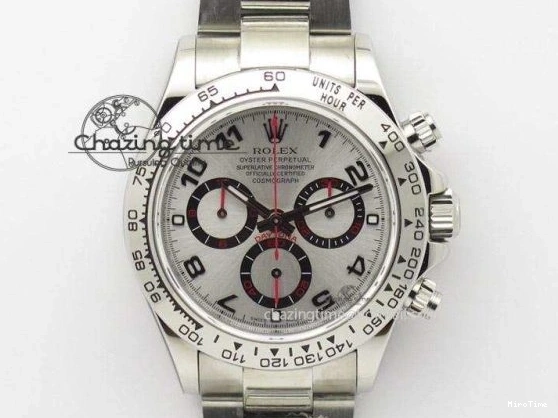 MiroTime 0322 Breathable Daytona 116500 JDF 1:1 Best Edition 904L Steel Black Dial on SS Bracelet A 1337